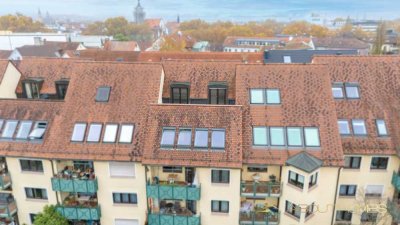 Ihr neuer Rückzugsort mitten im Leben - Maisonette mit Potenzial & Weitblick