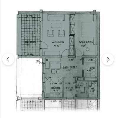 Freundliche 2,5-Zimmer-Wohnung mit Dachterrasse und EBK in Bad Pyrmont