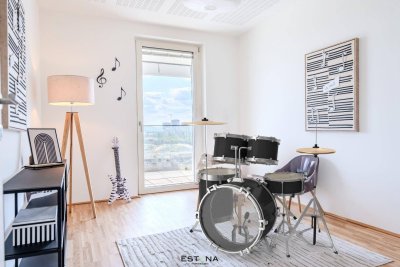 Wohnung mit schallgedämmtem Raum - Music Flats - Neue Donau