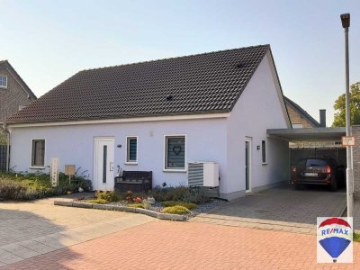 Neuwertiger Bungalow mit Satteldach und Ausbaureserve im Neubaugebiet von Kranenburg