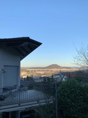 EXKLUSIVE PENTHOUSE WOHNUNG IN SACKGASSE AM WALDRAND MIT AUFZUG & PANORAMABLICK