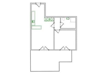 Moderne 2-Zimmer-Wohnung mit großem Balkon in Lauben zu vermieten!