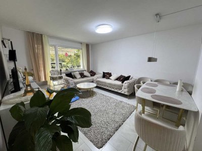 4-Zimmer-Wohnung mit Balkon und Privat-Garten