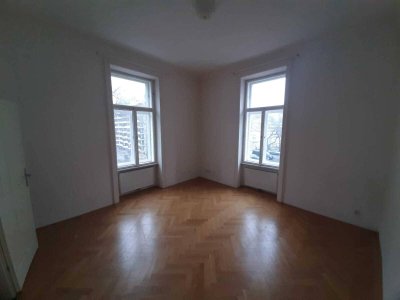 UNBEFRISTETE SINGLEWOHNUNG/U3-ZIPPERERSTRASSE! 40 m2 Stilaltbaumiete, Wohnschlafzimmer, Top-Einbauküche, Gesamtmiete € 590,--