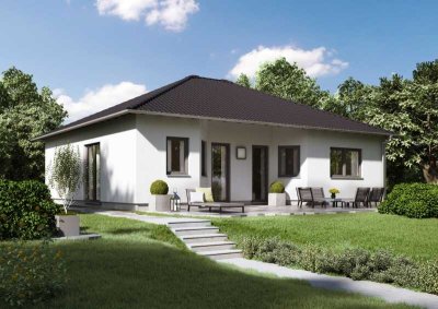 Individuell geplanter & massiver Bungalow von Kern-Haus!