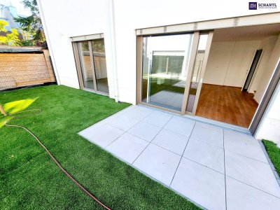 HERBSTAKTION! Viel Raum für Familien! Think big - Cooles Townhouse mit Garten! 4 Zimmer + Ideale Raumaufteilung + Erdwärme + Absolute Ruhelage + Tiefgarage! Nachhaltig und zukunftssicher investiert!