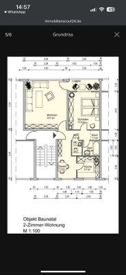 Freundliche 2-Zimmer-Wohnung mit EBK in Baunatal