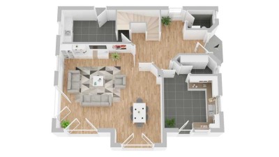 *5 Zimmer-Einfamilienhaus am Ortsrand zu verkaufen - 360-Grad-Tour!!**