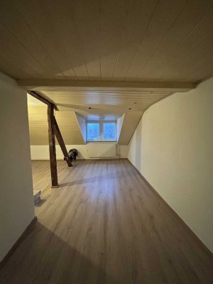 Modernisierte 2,5-Zimmer-Dachgeschosswohnung mit Top Ausblick