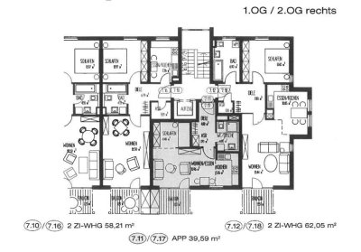 Wohnen im Paradies 39 - Wohnung Nr.7/11, 1.OG