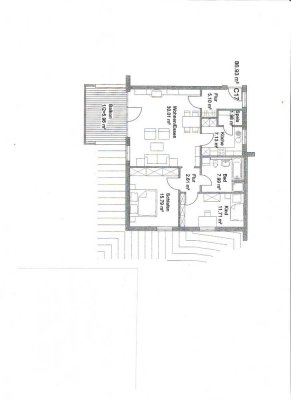 Stilvolle 3-Raum-Penthouse-Wohnung mit gehobener Innenausstattung in Weilheimen