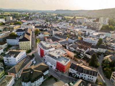 Top 38 Haus B Am Graben Vöcklabruck: exklusives Penthouse mit 29 m² Dachterrasse