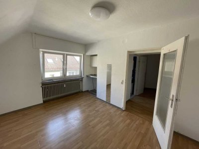 Renovierte 1 Zimmer Wohnung fußläufig zum Main