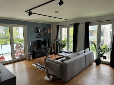 Helle und ruhige Wohnung mit großem Balkon im beliebten Frankenberger Viertel