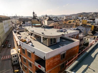 Top 37 Haus B Am Graben: 70 m² Dachgeschosswohnung mit atemberaubendem Ausblick