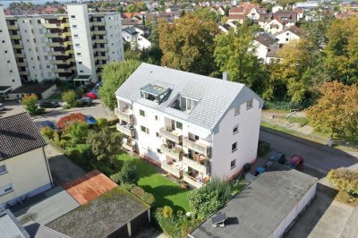 Gepflegte 3-Zimmer-Dachgeschosswohnung mit Aussicht in Immenstaad am Bodensee