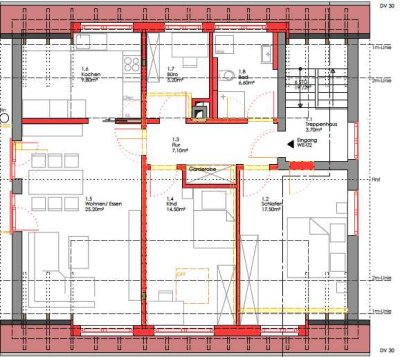 Moderne 3,5 Zimmerwohnung in Biberach Mettenberg