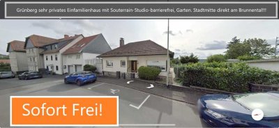 Einfamilienhaus mit sep. Studio & Garten Grünberg Kernstadt