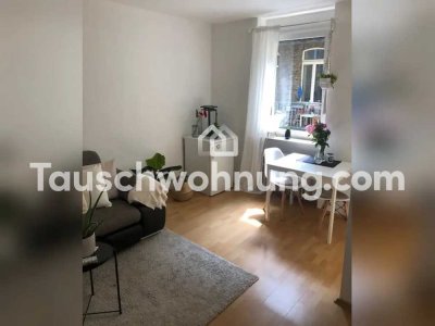 Tauschwohnung: Wohnung mit Wohnküche und großem hellen Schlafzimmer