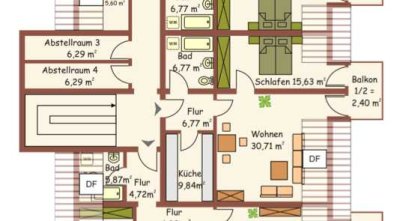 Erstbezug nach Sanierung mit Balkon: Schöne 2-Raum-Wohnung in Bad Muskau