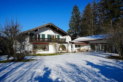 Charmante Landhausvilla vor Naturkulisse