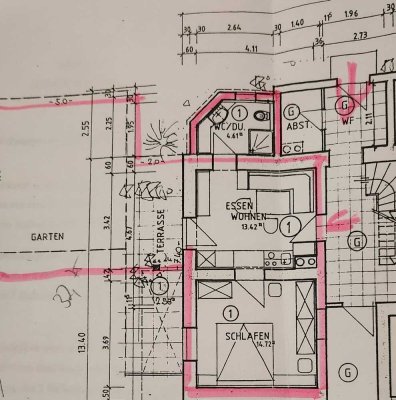 Souterrain Wohnung