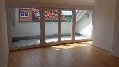 Exklusive 2 Zimmer Maisonette mit großem Dachbalkon ideal für Singles