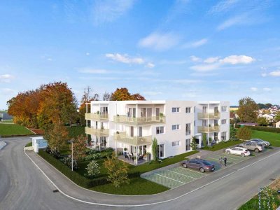 Mit Gartenanteil! Neubau-Eigentumswohnung mit 3,5 Zimmern