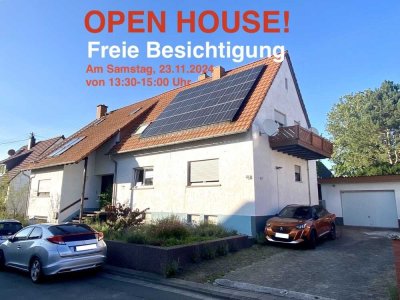 OPEN HOUSE - Offene Besichtigung, Am Samstag! Großzügiges Einfamilienhaus mit Garage - Photovoltaika