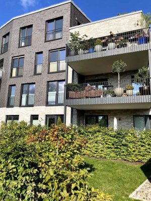 Neuwertige 3-Zimmer-Wohnung mit Terrasse und Einbauküche im Hanseviertel