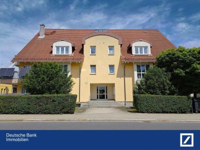 Großzügige 1 Raum Wohnung mit Balkon in ruhiger Lage in Radeberg