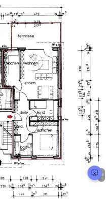 Geschmackvolle 3-Raum-Wohnung mit großer Terrasse in Euskirchen