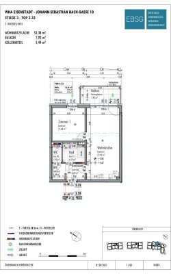 2-Zimmerwohnung mit Balkon