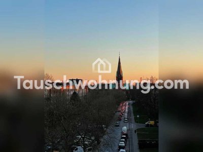 Tauschwohnung: Blick auf die Hafenkräne, Holzdielen und tolle Nachbarn