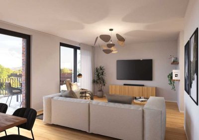 Diese moderne & elegante Penthouse-Wohnung im QUIN verspricht traumhaft grüne Aussichten!