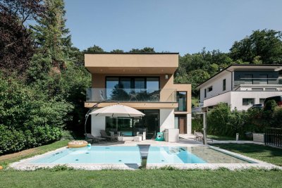 Luxus Architekten Villa in begehrter Klosterneuburger Lage!