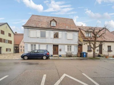 Sanierungsbedürftiges Stadthaus mit viel Potenzial in Nördlingen