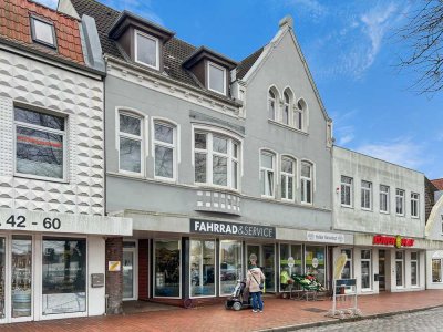 Stilvolle sanierte 3,5 Zi.-Komfortwohnung mit Blick auf den Marktplatz in Heide. Ihr neues Zuhause!