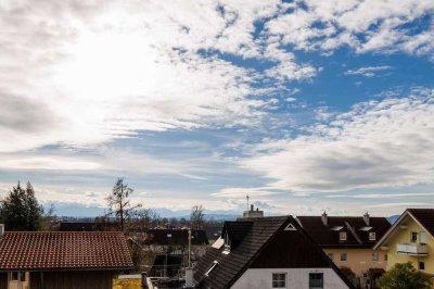 Weilheim: Helle 2 Zimmer Dachgeschosswohnung am Betberg