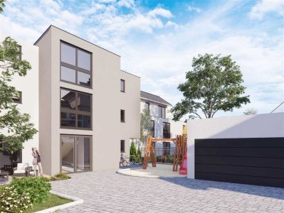 Moderne Neubau 2 ZKB-ETW mit Terrasse (EG) in bester Lage am Bürgerpark Bruchsal