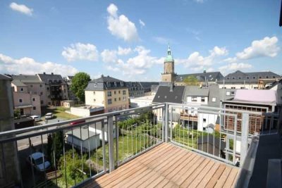 Schöne Maisonette-Wohnung mit Balkon im Zentrum von Annaberg!