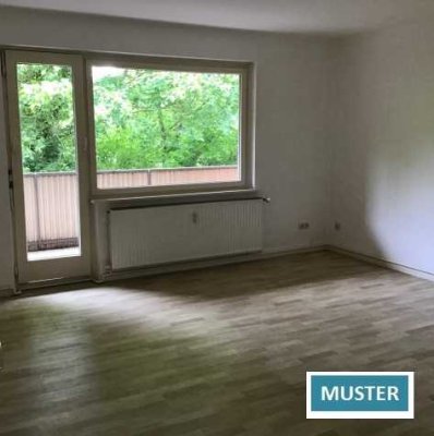 Renovierte 2-Zimmer-Wohnung im Erdgeschoss