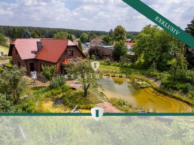 Exklusives Landhaus mit Schwimmteich und idyllischer Feldrandlage