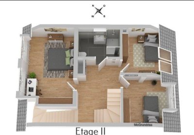 Tolle Dachgeschoß-Wohnung mit über 40m² Freifläche &amp; Grünblick