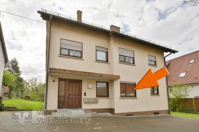 EG-WOHNUNG in Rommelsbach mit neuer Gas-Etagenheizung und Stellplatz!