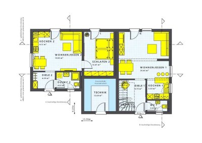 Mehrgenerationenhaus oder Arbeiten & Wohnen unter einem Dach.