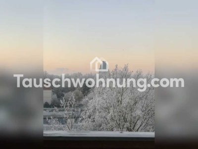 Tauschwohnung: Wunderschöne 1,5 Raum Wohnung mit Balkon und Blick aufs Völki