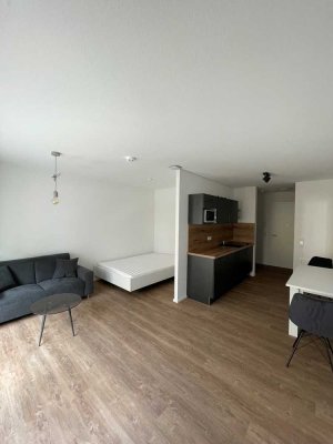 mio: möbliertes 1-Zimmer Apartment mit EBK und Balkon