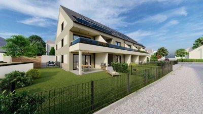 3- ZKB Neubauwohnung mit Balkon im 1. Obergeschoss. "IN Haunstetten"