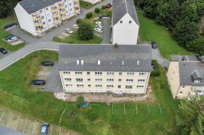 Renovierte helle 2-Raum-Wohnung mit Blick ins Grüne